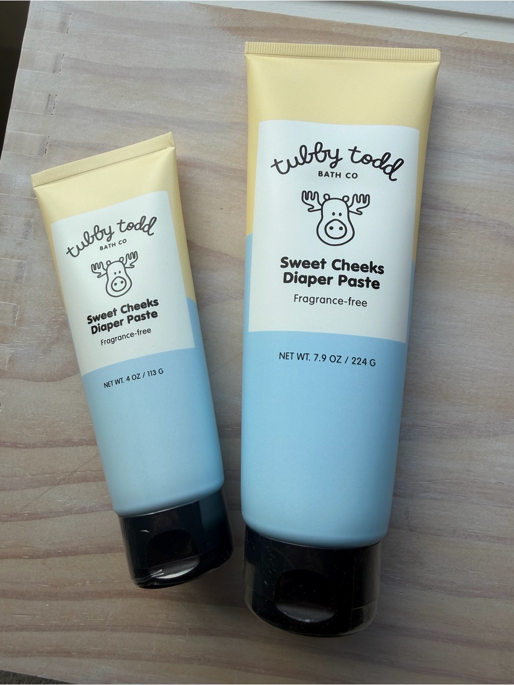 Tubby Todd Sweet Cheeks Diaper Paste - Set - NEW
